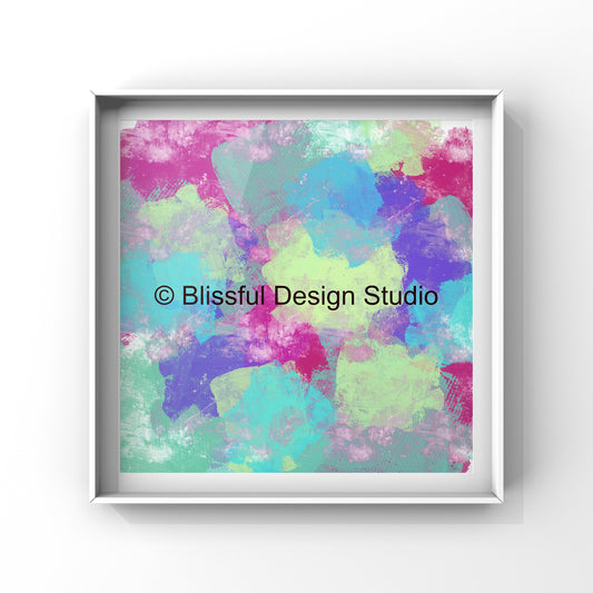 Abstract Digital Design For Stickers, Wall Art, and Custom Crafts For Personal Use – High Resolution Digital Download